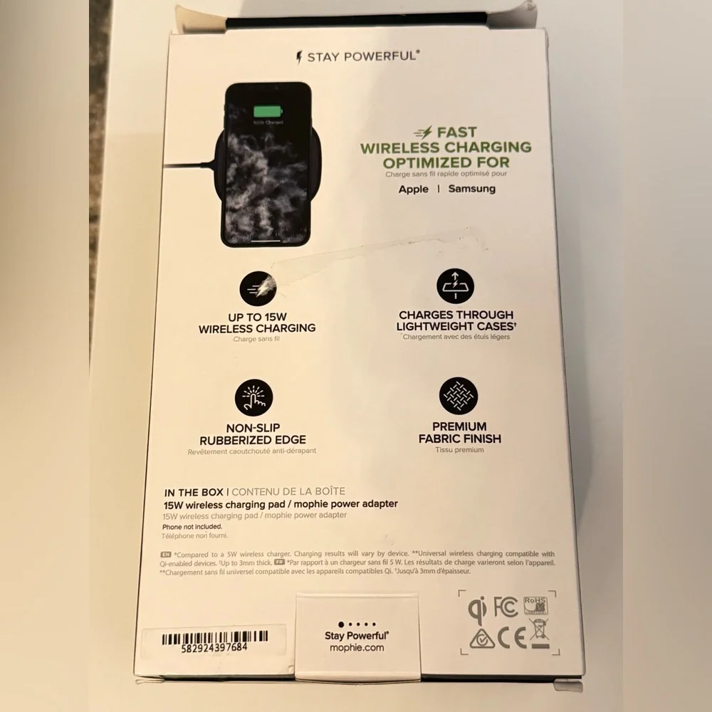 MOPHIE 15W Universal Wireless Compact Charging Pad